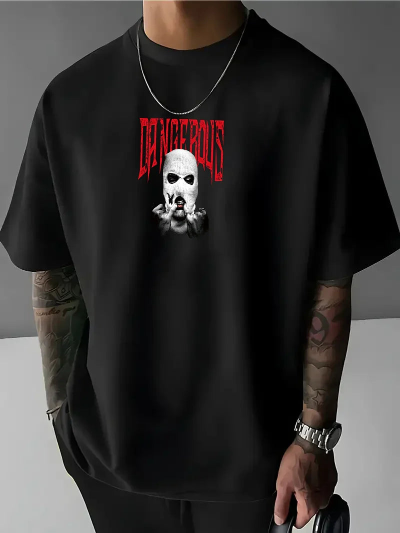 Tricou bărbați DANGEROUS (Oversized)