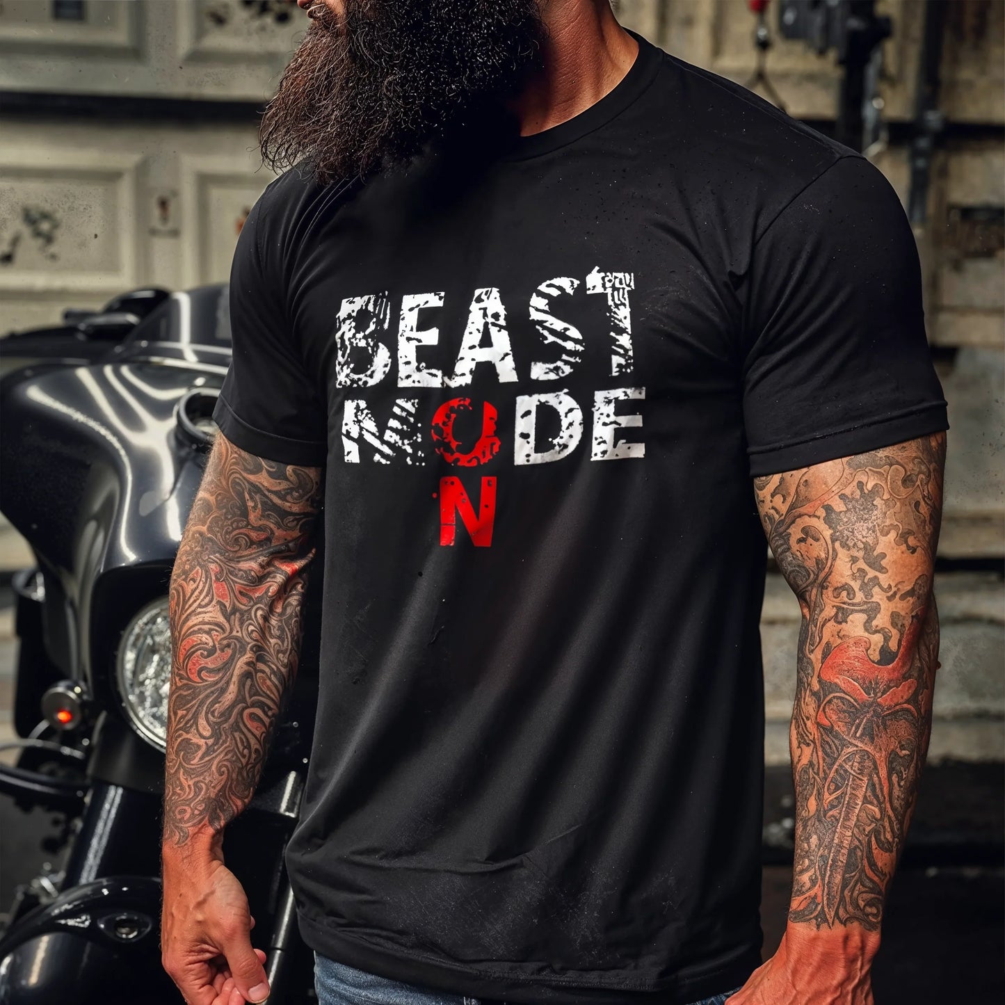 Tricou bărbați Beast Mode On