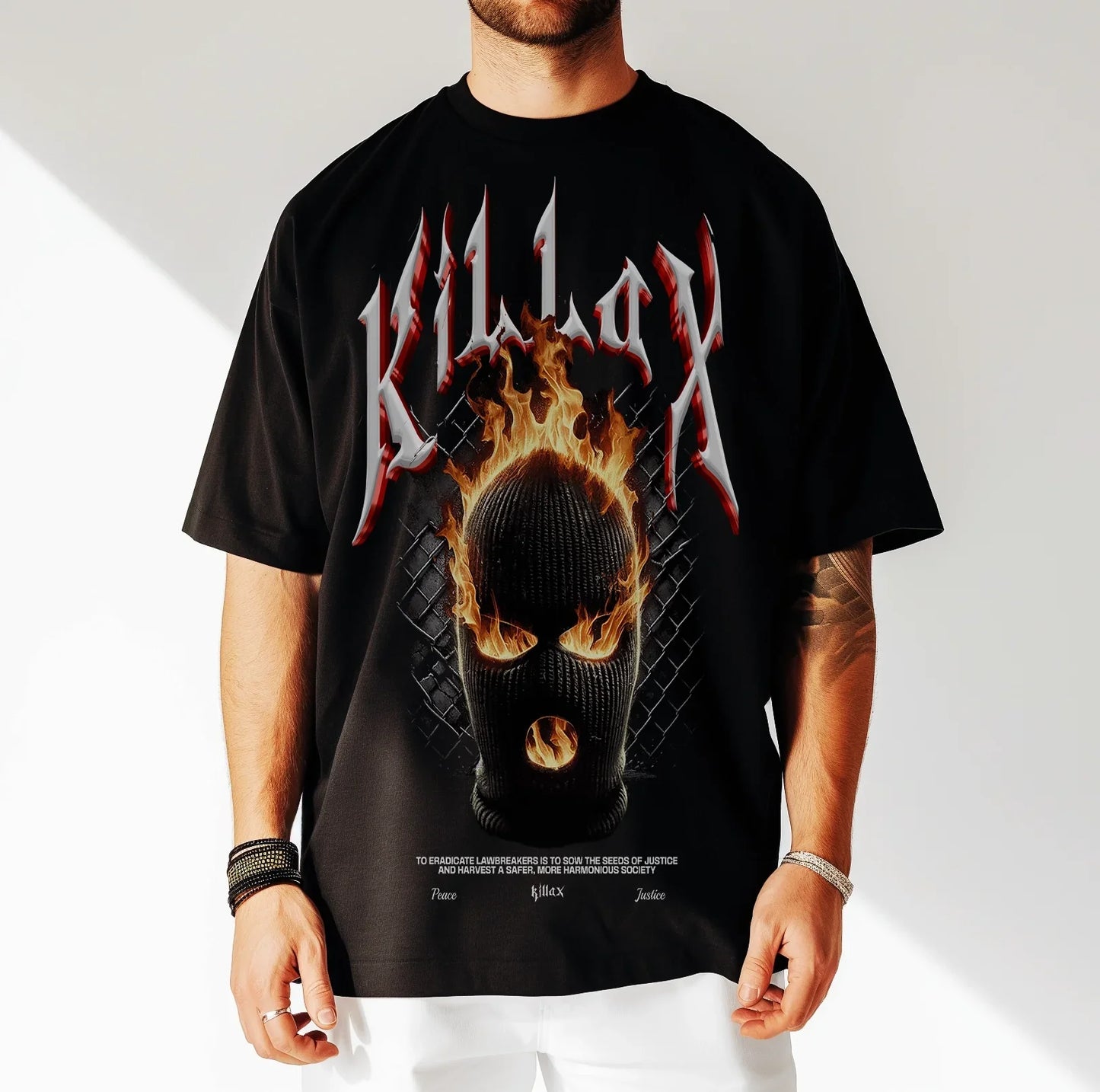 Tricou bărbați Fire Mask