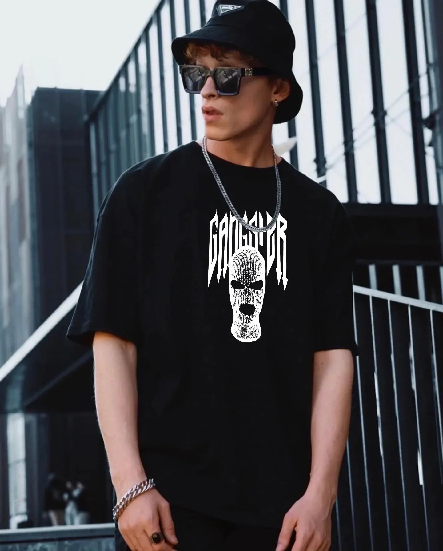 Tricou bărbați GANGSTER (Oversized)