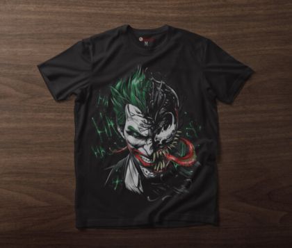 Tricou bărbați JOKER VENOM crno