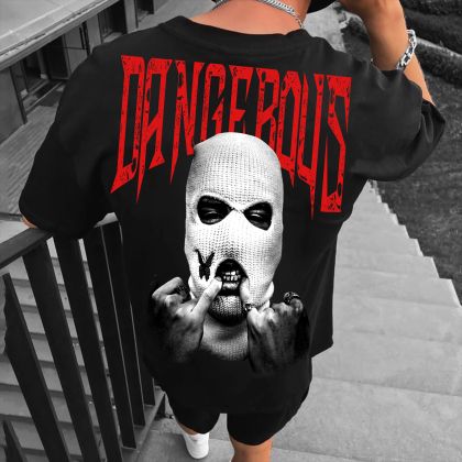 Tricou bărbați DANGEROUS (Oversized)