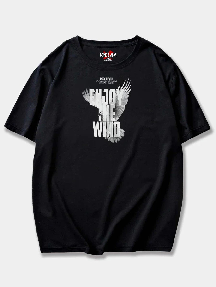 Tricou bărbați Enjoy the Wind (Oversized)