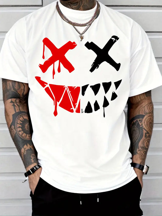 Tricou bărbați Red X Face