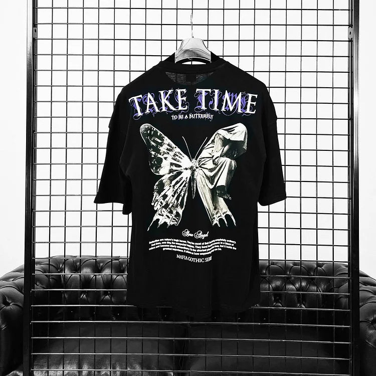 Tricou bărbați TAKE TIME (Oversized)