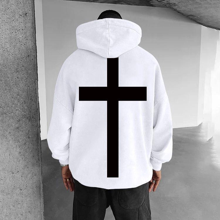 Hanorac Cross #1 - bijelo