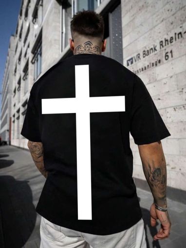 Tricou bărbați CROSS #1 (Oversized)