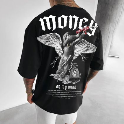 Tricou bărbați MONEY on MY MIND (Oversized)