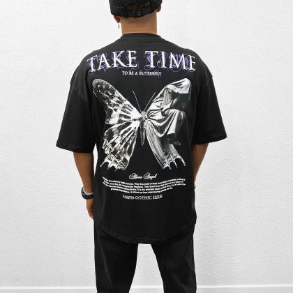 Tricou bărbați TAKE TIME (Oversized)