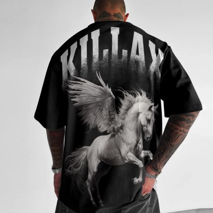 Tricou bărbați KILLAX UNICORN (Oversized)