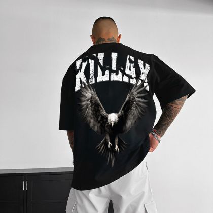Tricou bărbați KILLAX EAGLE (Oversized)