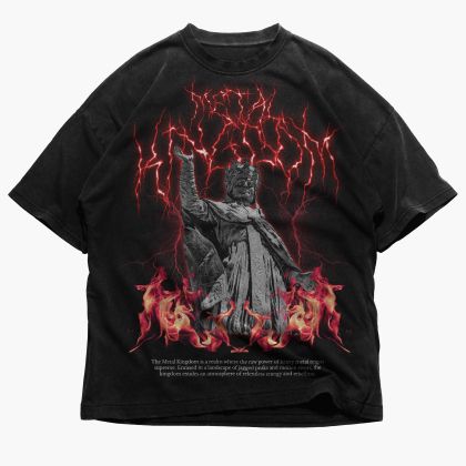 Tricou bărbați Metal Kingdom (Oversized)