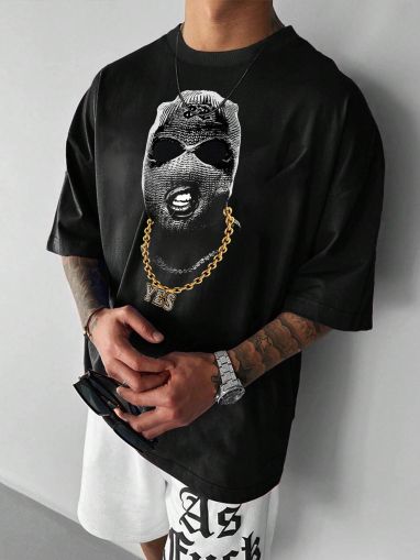 Tricou bărbați Mask 5 (Oversized)