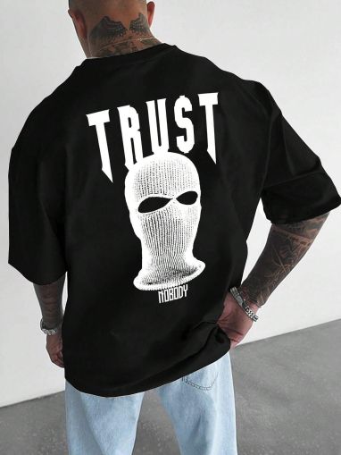 Tricou bărbați Trust Nobody (Oversized)