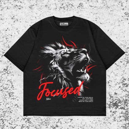 Tricou bărbați FOCUSED (Oversized)