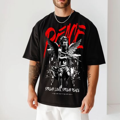 Tricou bărbați PEACE (Oversized)