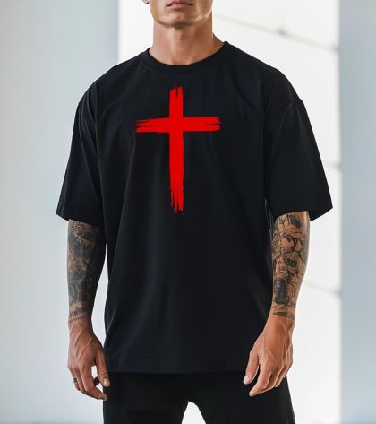 Tricou bărbați Cross10 (Oversized)